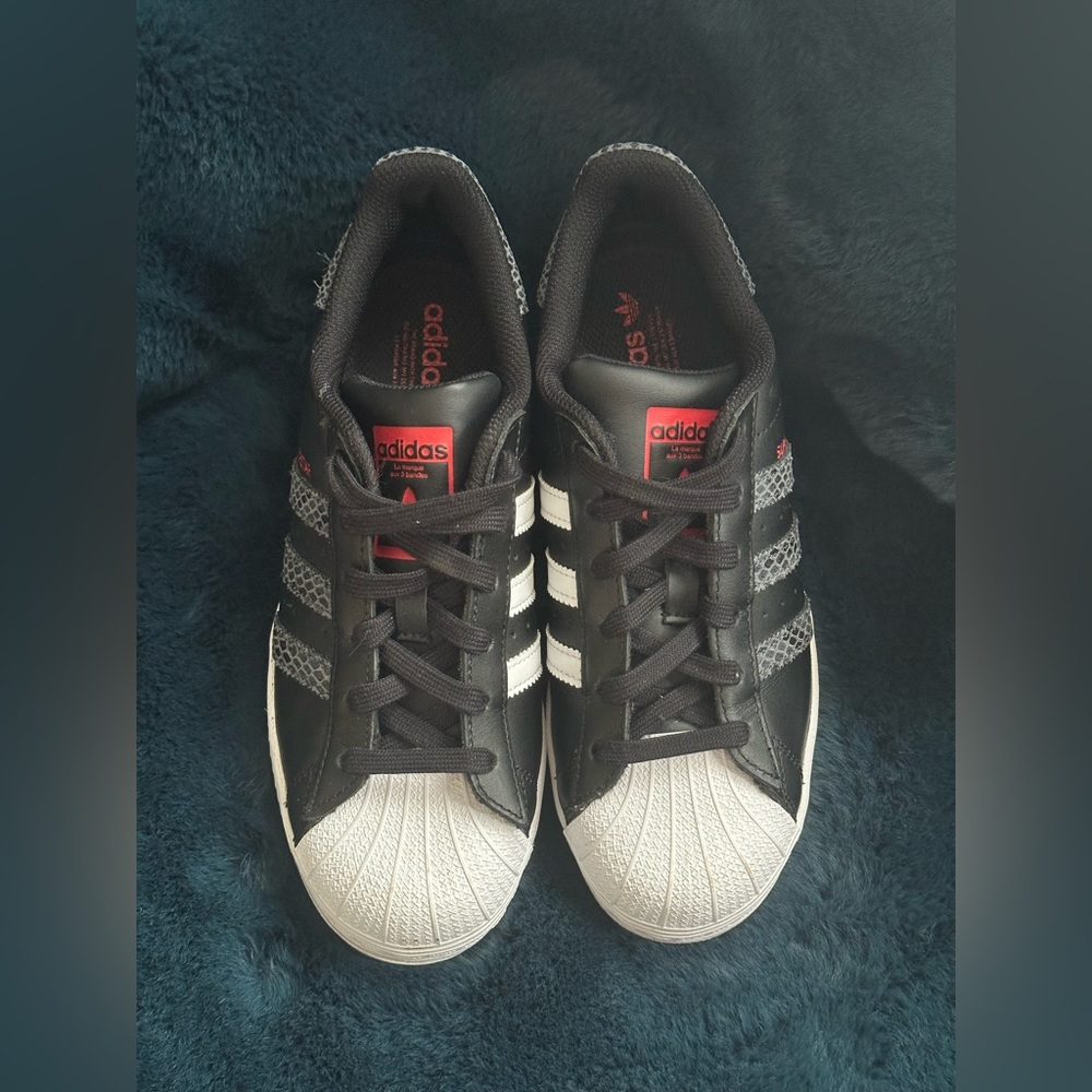 Adidas Original Superstar Black and White Women's Sneakers